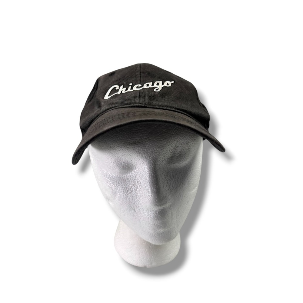 Henry Aaron‎ Inc Chicago Baseball Cap Black Pepsi MLB Side Patch Adjustable Hat
